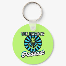 La cadena de claves del código QR del podcast Harb