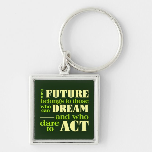 Llavero La cadena de claves del futuro (Frente)