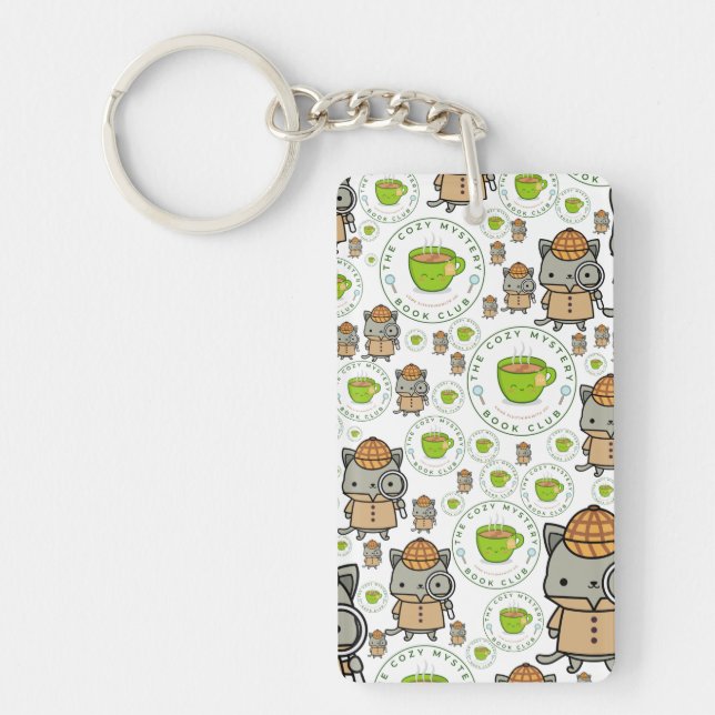 Llavero La cadena de claves del Mystery Book Club (Frente)