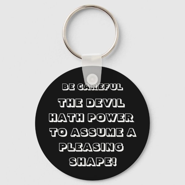 Llavero LA cadena de claves DEVILS WAYS (Anverso)