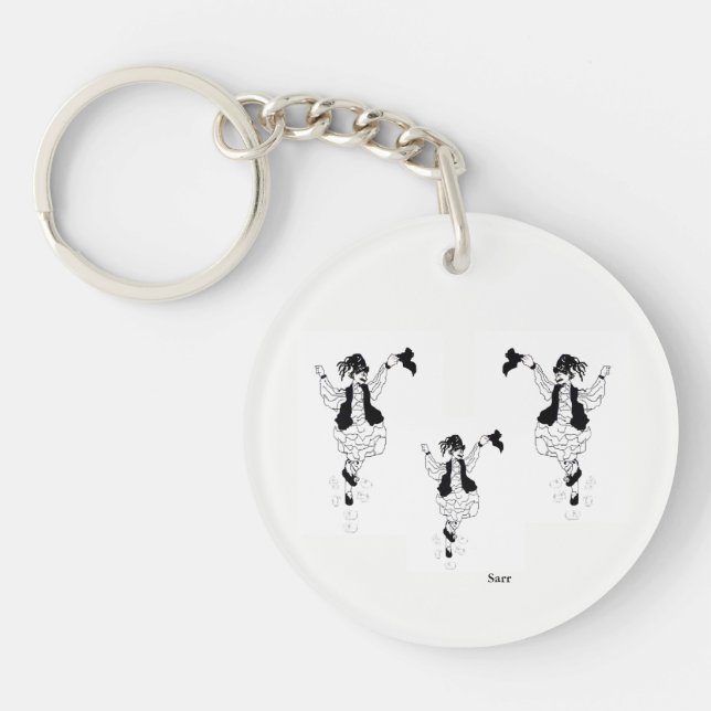 Llavero La cadena de claves "Evzone" griego (Frente)