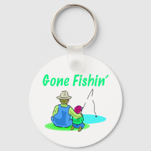 Llavero La cadena de claves Gone Fishin