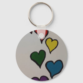Llavero La cadena de claves Hearts