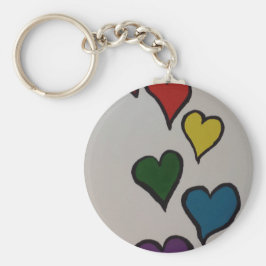 Llavero La cadena de claves Hearts