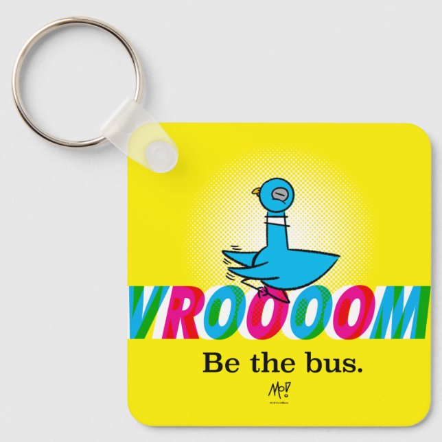 Llavero La cadena de habitaciones de paloma (Anverso)