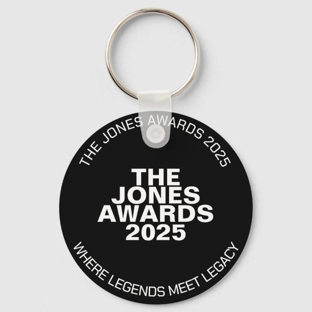 Llavero La cadena de premios Jones 2025 (Anverso)