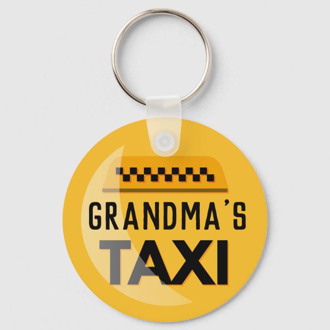 Llavero La cadena de taxis de la abuela (Anverso)