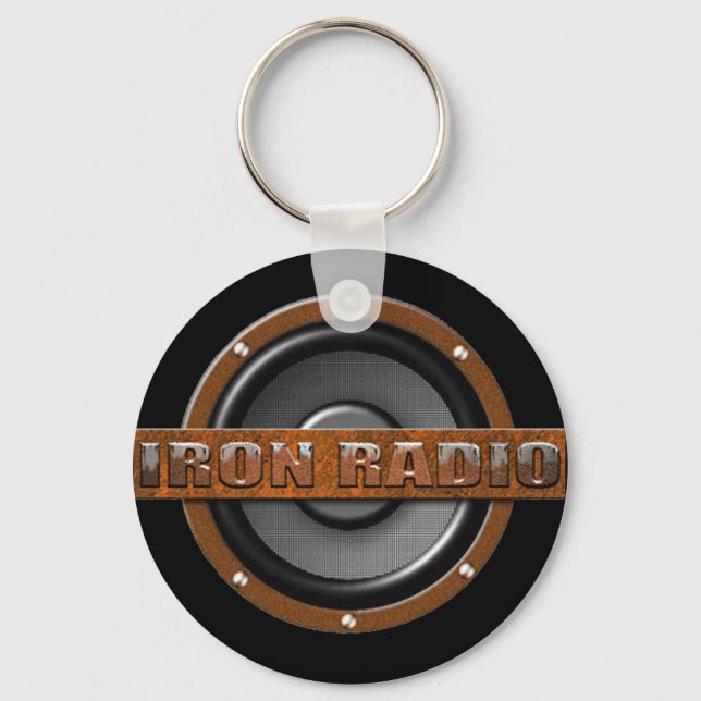 Llavero La cadena de teclas IronRadio. (Anverso)