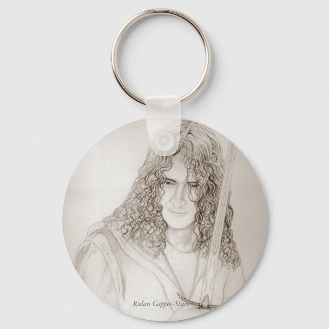 Llavero La cadena guerrera de Dios (Anverso)