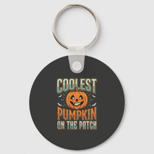 Llavero La Calabaza Más Genial Del Diseño De Halloween Pat