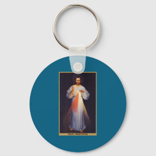 Llavero La Camiseta de la Divina Misericordia Premium