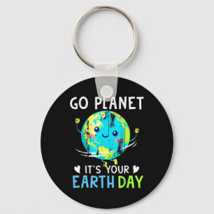 Llavero La camiseta del Día de la Tierra se va al planeta