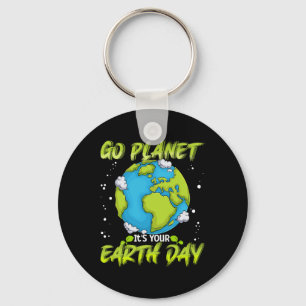 Llavero La camiseta del Día de la Tierra se va al planeta