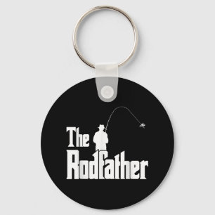 Llavero La Camiseta Divertida de Pescador El Rodfather Mar