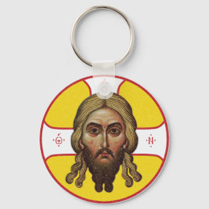 Llavero La Cara Del Icono Ortodoxo De Cristo