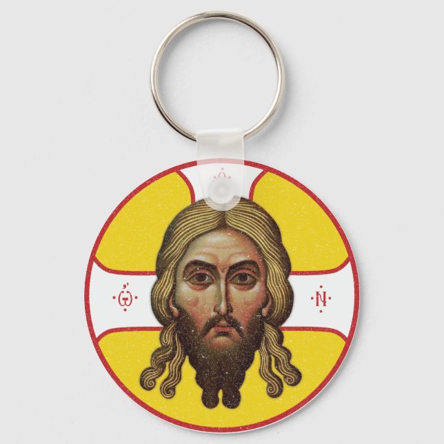 Llavero La Cara Del Icono Ortodoxo De Cristo (Anverso)