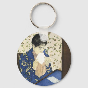 Llavero La Carta de Mary Cassatt, Impresionismo Antiguo
