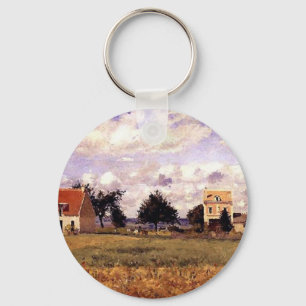 Llavero La casa roja de Camille Pissarro