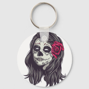 Llavero La Catrina - Dia De Los Muertos