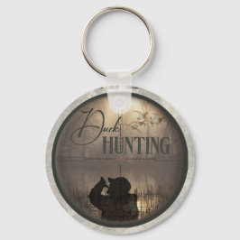 Llavero La caza del pato como máximo