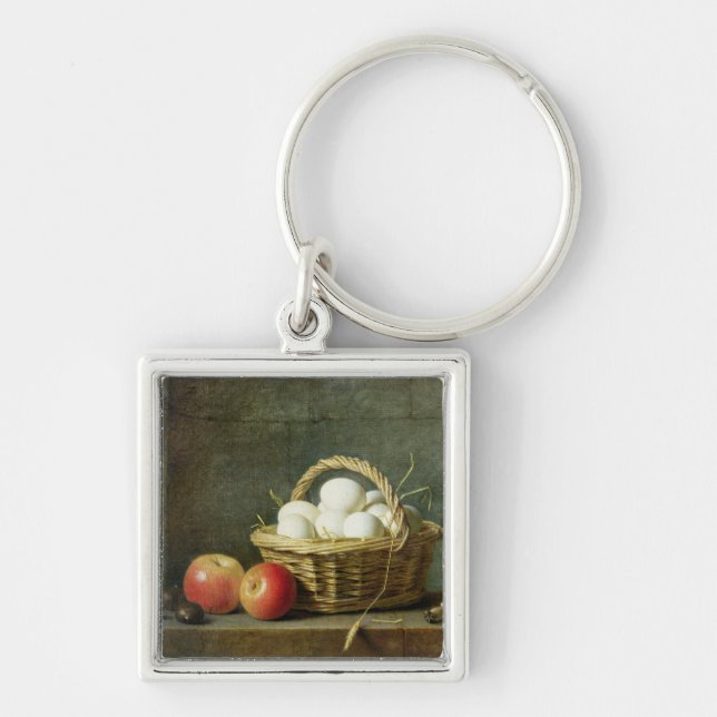 Llavero La cesta de huevos, 1788 (Frente)