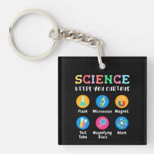 Llavero La ciencia te mantiene curioso