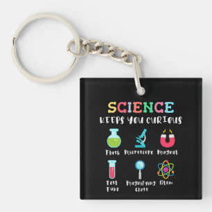 Llavero La ciencia te mantiene curioso