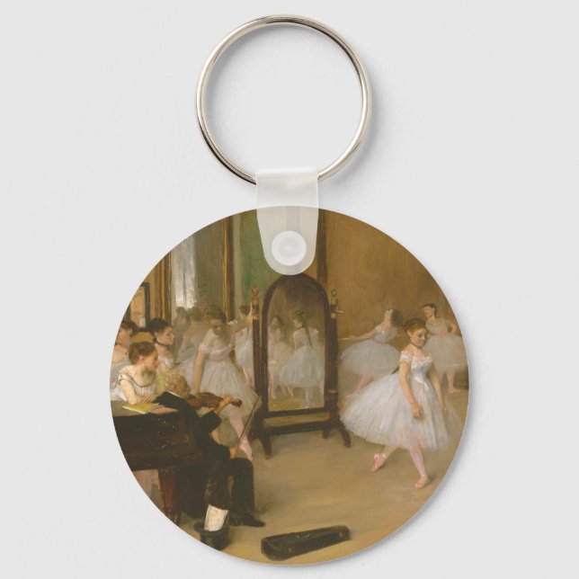 Llavero La clase de baile (1870) Edgar Degas (Anverso)