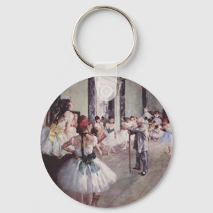 Llavero La classe de danse (La clase Dancing) Keychain