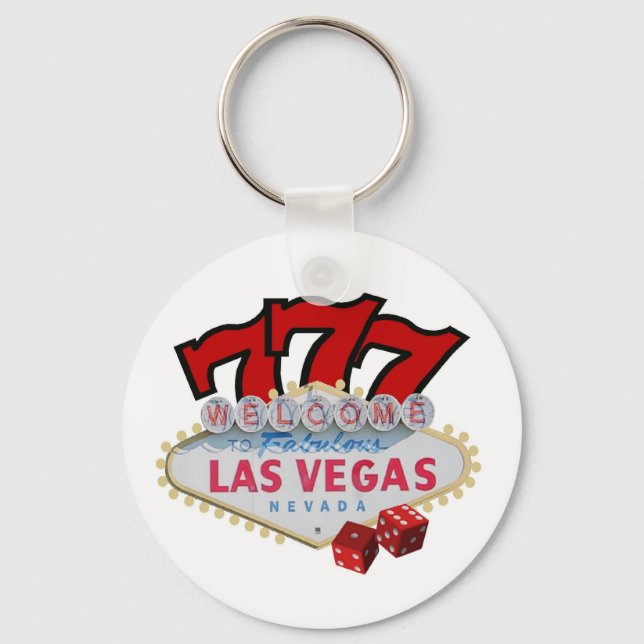 Llavero ¡La clave afortunada de Las Vegas! (Anverso)
