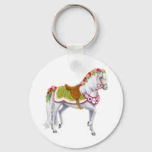 Llavero La clave del caballo Rosa