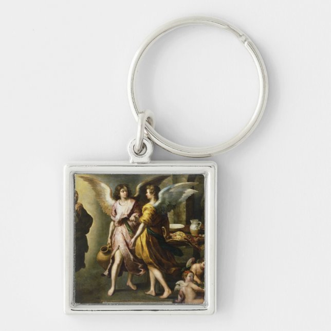 Llavero La cocina de los ángeles, 1646 (Frente)