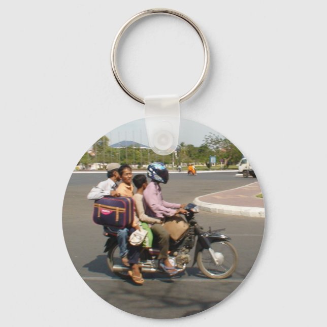 Llavero La compañía de los cuatro (Anverso)