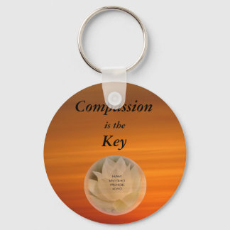 Llavero La compasión es la clave - SGI Buddhist Keychain