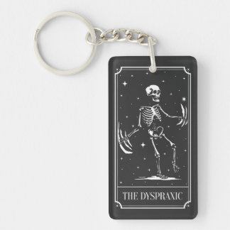Llavero La conciencia de la carta del tarot dispráxico