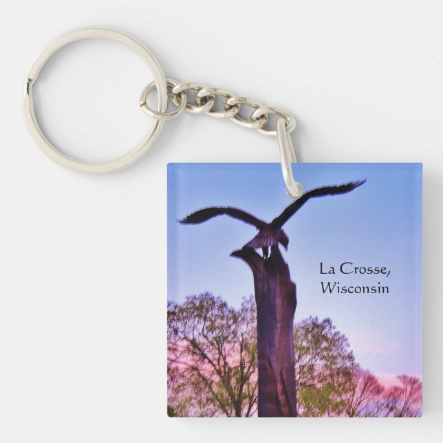 Llavero La Crosse, Wisconsin (Frente)