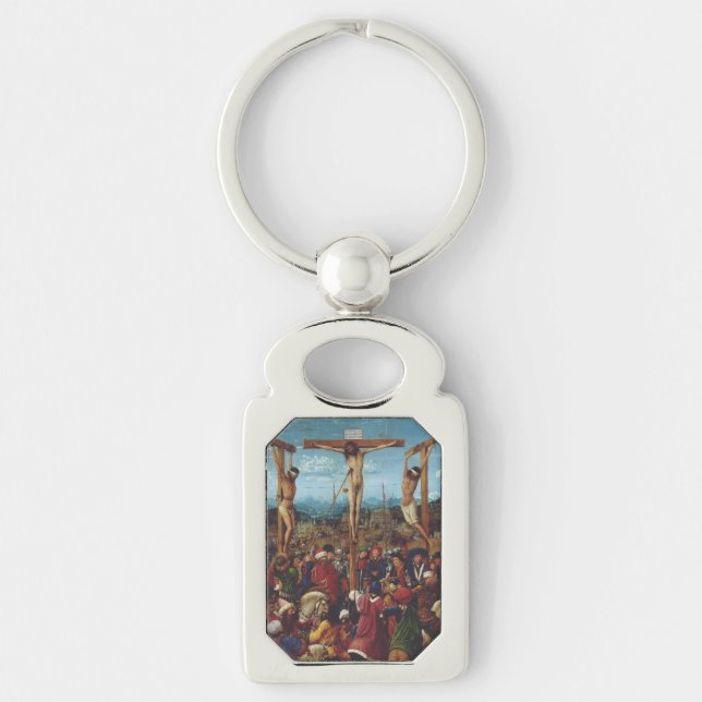 Llavero La Crucifixión de Van Eyck (Anverso)