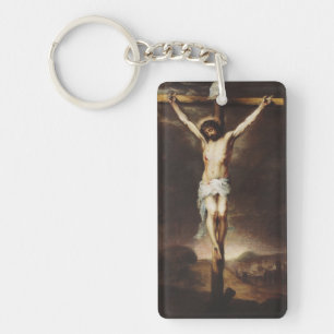 Llavero La Crucifixión por Bartolome Esteban Murillo