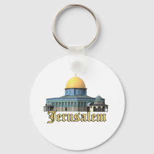 Llavero La cúpula clásica de Jerusalén del diseño rocoso