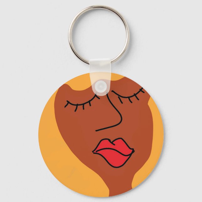 Llavero la dama bla bla (Anverso)