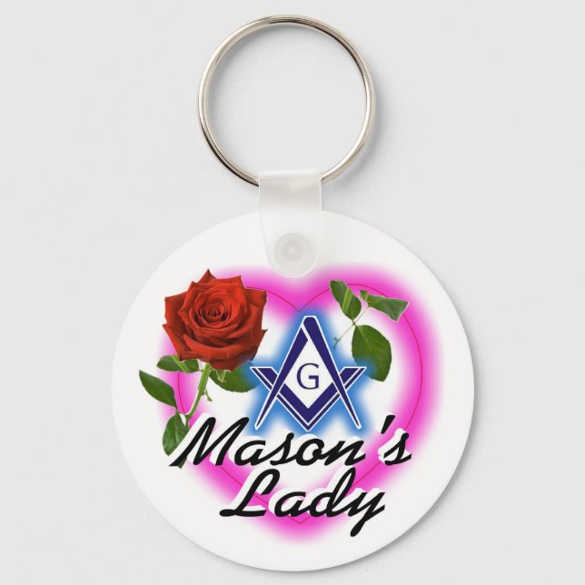 Llavero La dama de Masonic Keychain Mason (Anverso)