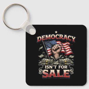 Llavero La democracia no está en venta
