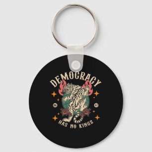 Llavero La democracia no tiene reyes 8647 tigre