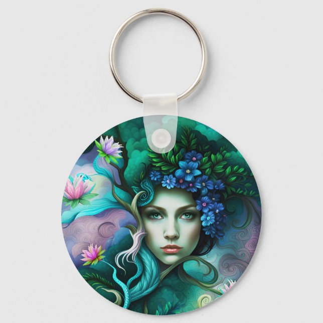 Llavero La diosa de la selva (Anverso)