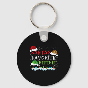 Llavero La diversión de Navidad del árbitro favorito de Sa