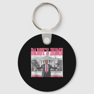 Llavero La divertida casa de Daddys Trump Pink 2024 lleva 