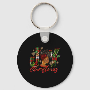 Llavero La divertida joya afroamericana Navidad a mujer ne