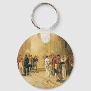 Llavero La duquesa de la pelota de Richmond en 1815