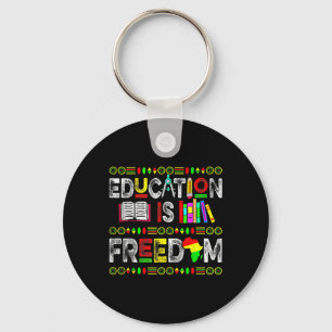 Llavero La educación es libertad para los hombres de Áfric