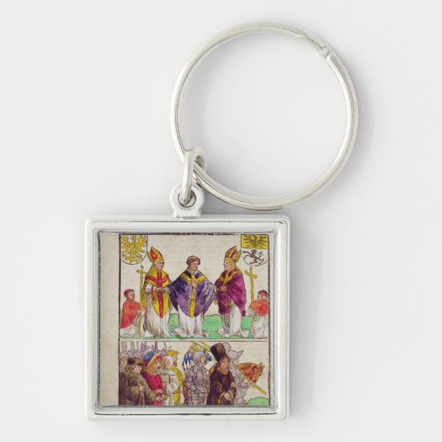 Llavero La ejecución de Jan Hus (Frente)